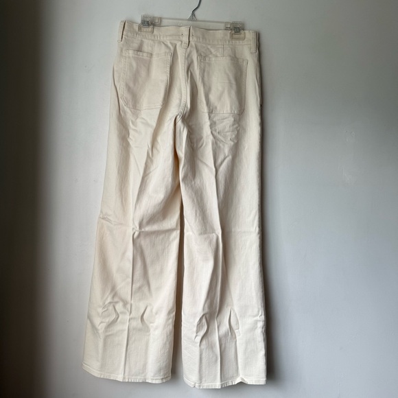 J. Crew Camp-pocket wide-leg jean in Ecru Wash 27" NWT - Picture 6 of 8